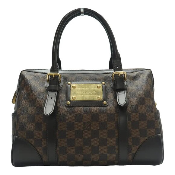 Louis Vuitton Handbags - Louis Vuitton Berkeley Brown Damier Ebene Canvas Tote 1026-041625